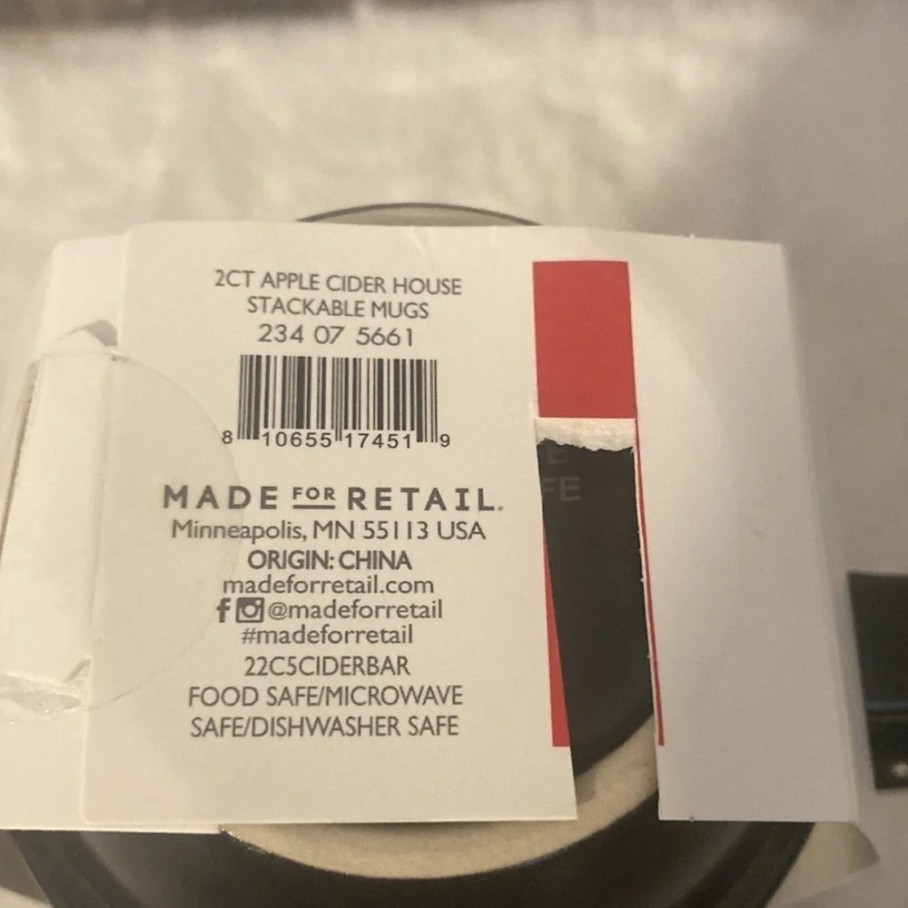 Target BP 2022 Apple Cider House Stacked Mugs